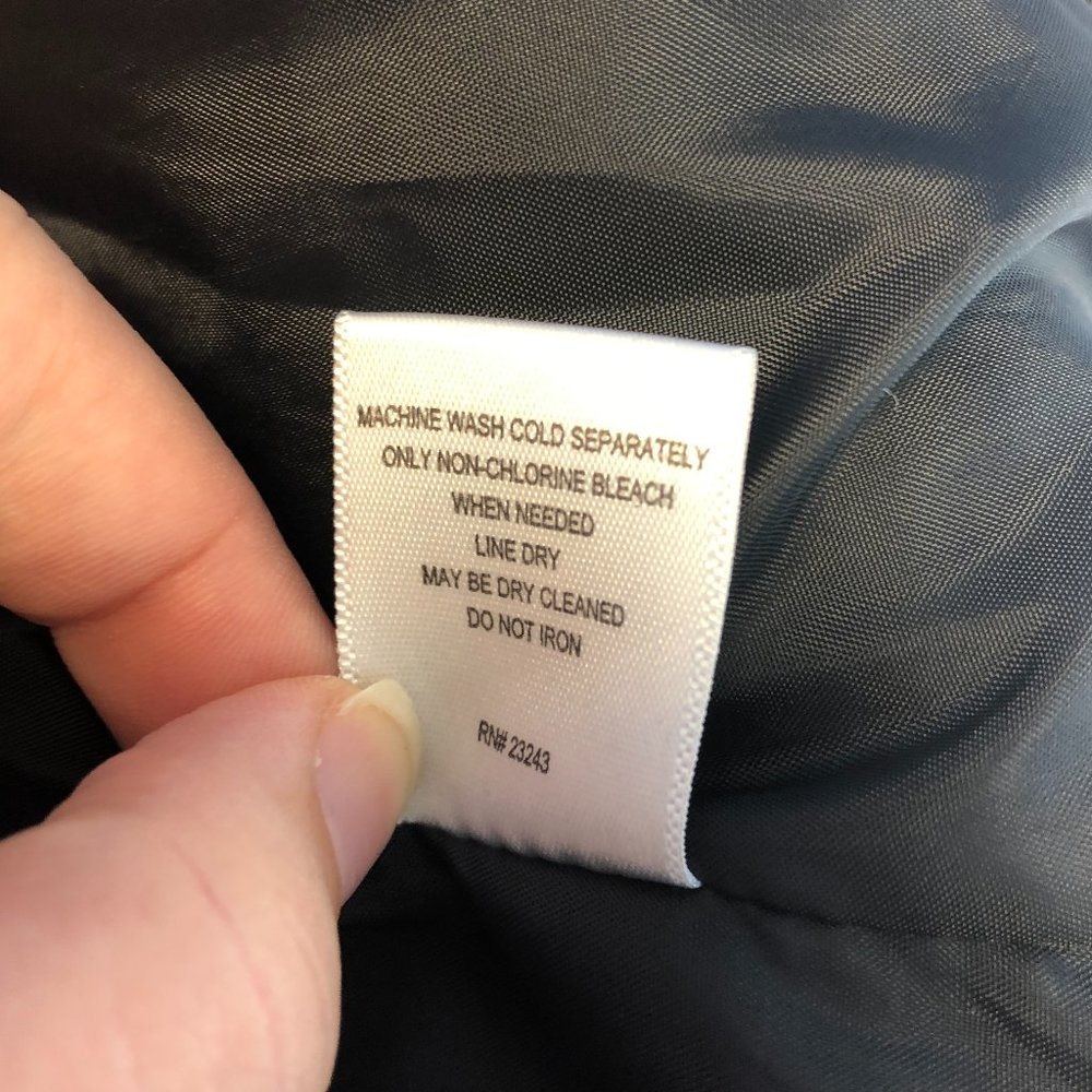 NEW YORK & COMPANY Faux Leather Moto Jacket #AI18 - Picture 10 of 10